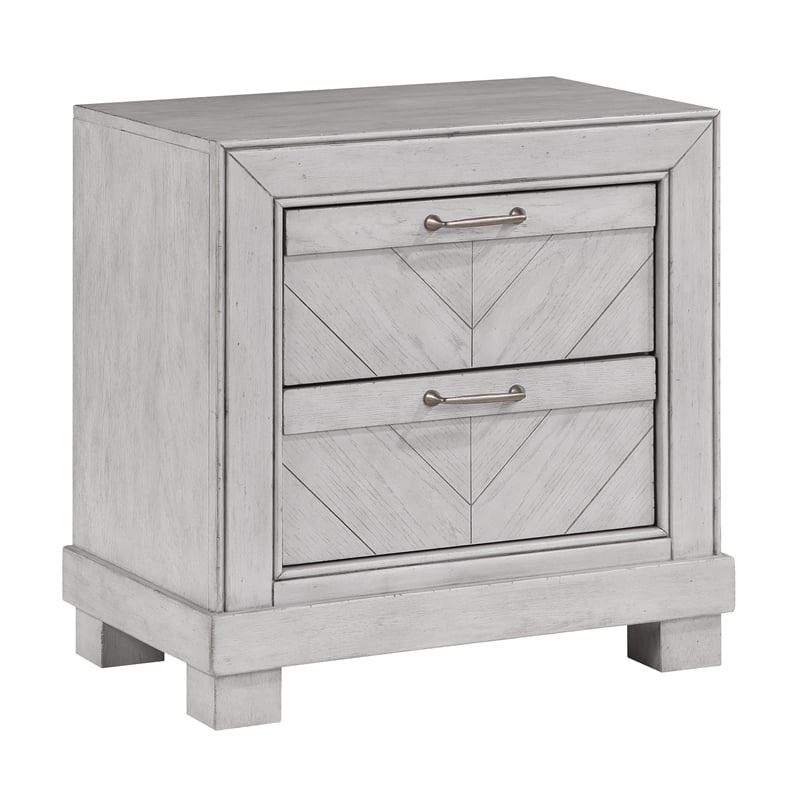 Steve Silver Montana 4-Piece King Bedroom Set in Gray