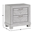 Steve Silver Montana 4-Piece Queen Set in Gray
