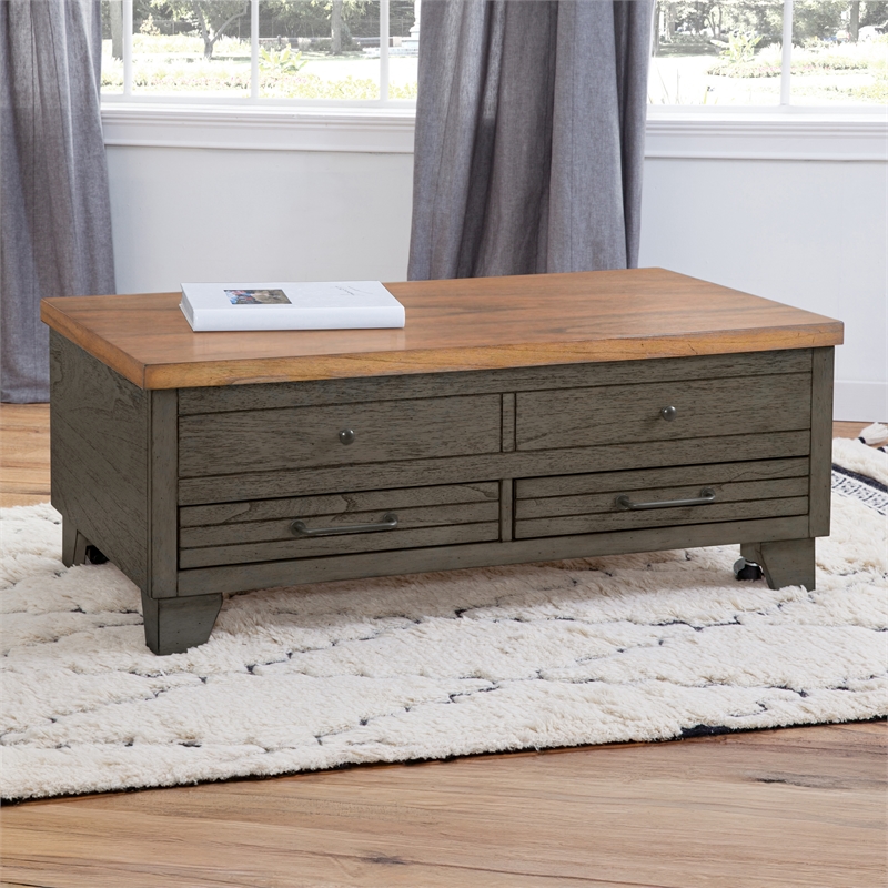 Steve Silver Bear 3pc Coffee End Table Set in Brown