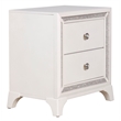 Steve Silver Cassie 4-Piece King Bedroom Set in Off White
