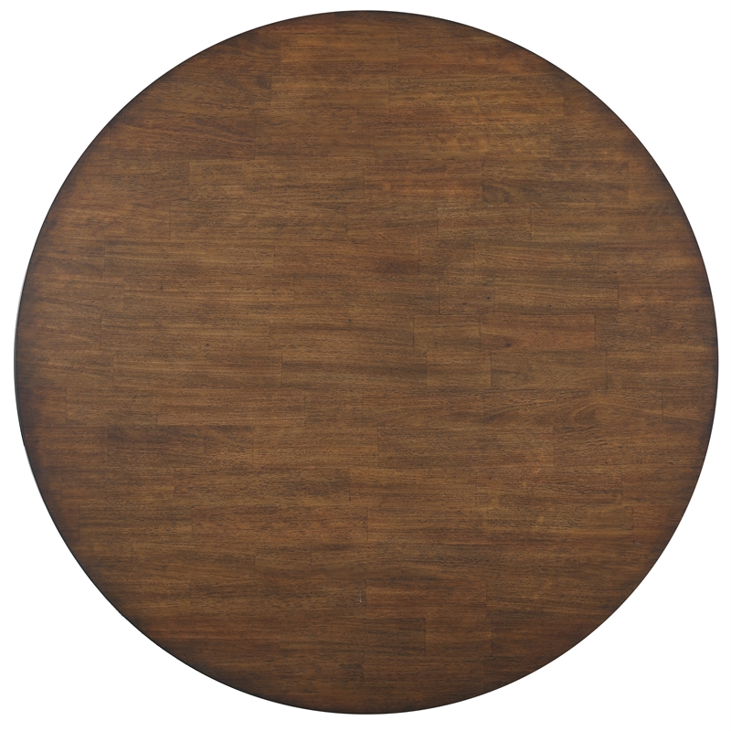Steve Silver Cambridge 6PC Game Table Set in Brown