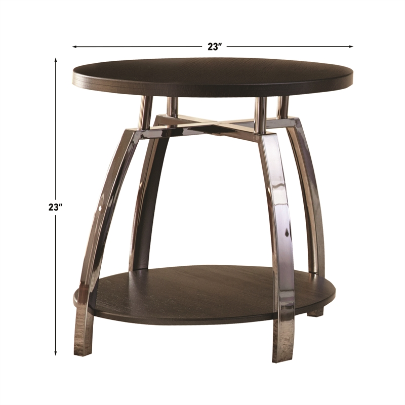 Steve Silver Coham 3pc Coffee Table Set in Brown