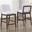 Steve Silver Canton 5PC Counter Dining Set w/Upholster Chair in Brown