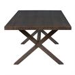 Steve Silver Marina 5pc Dining Set in Brown