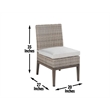 Steve Silver Marina 5pc Dining Set in Brown