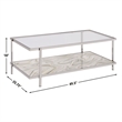 Steve Silver Mika 3-Piece Coffee & End Table Set