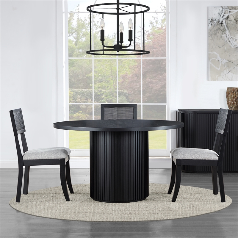 Steve Silver Colvin 5pc Dining Set in Black