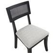 Steve Silver Colvin 5pc Dining Set in Black