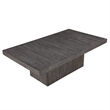 Steve Silver Colson 3-Piece Coffee and End Table Set in Gray