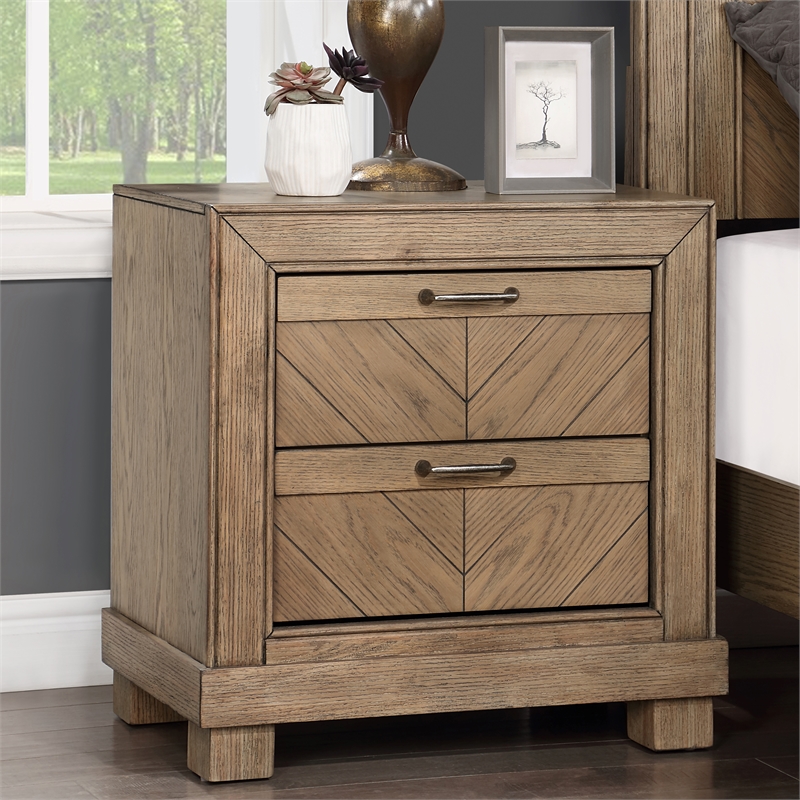 Steve Silver Montana Sand Queen 3 pc Bedroom Set(2 NS+Bed)