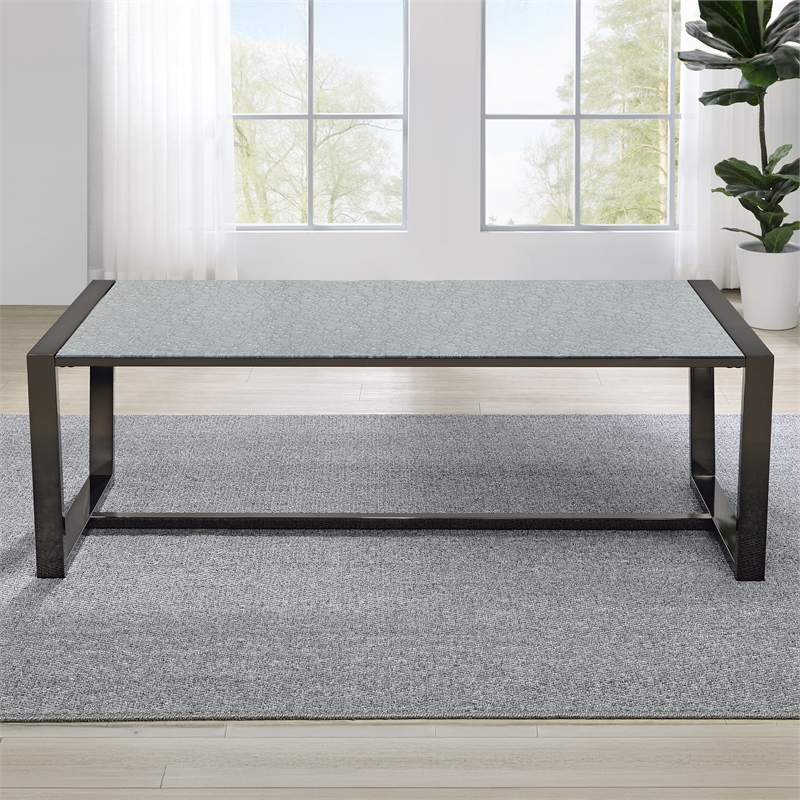 Steve Silver Mazie 3-Piece Coffee & End Table Set in Black