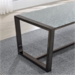 Steve Silver Mazie 3-Piece Coffee & End Table Set in Black