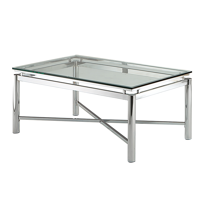 Steve Silver Nova Occasional Coffee Table Set in Gray