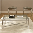 Steve Silver Nova Occasional Coffee Table Set in Gray