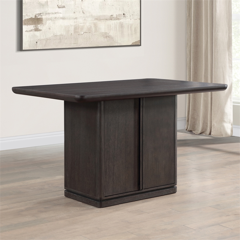 Steve Silver Oakley Black 5PC Counter Dining Set