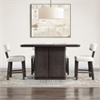 Steve Silver Oakley Black 7PC Counter Dining Set