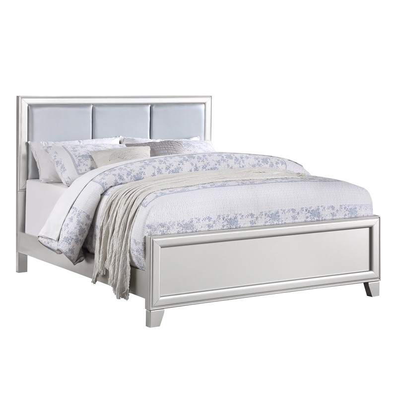 Steve Silver Omni 3 pc Queen Bedroom Set(2 NS+Bed) in Gray