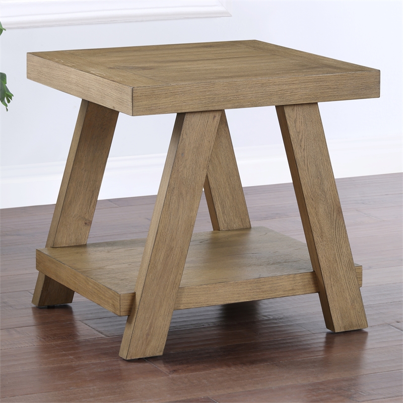Steve Silver Orinda 3pc Coffee & End Table Set in Brown