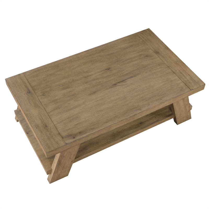 Steve Silver Orinda 3pc Coffee & End Table Set in Brown