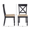 Steve Silver Darcy 5pc Dining Set in Blue