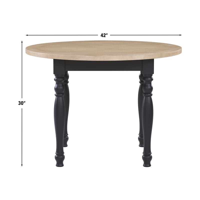 Steve Silver Darcy 5pc Dining Set in Blue