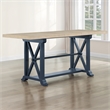 Steve Silver Darcy 5pc Counter Dining Set in Blue