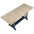 Steve Silver Darcy 5pc Counter Dining Set in Blue