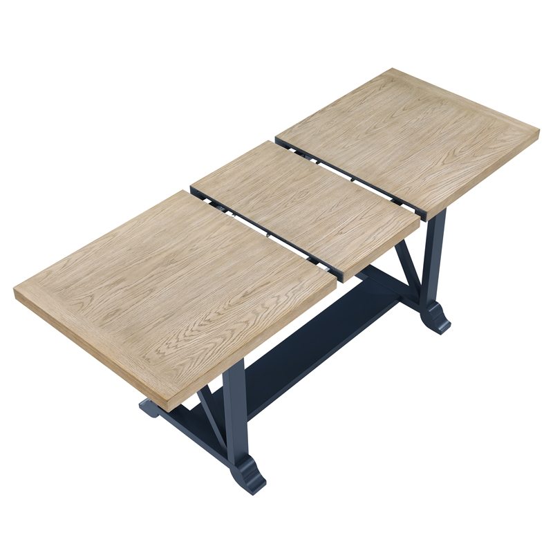 Steve Silver Darcy 5pc Counter Dining Set in Blue