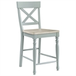 Steve Silver Darcy 5pc Counter Dining Set in Green