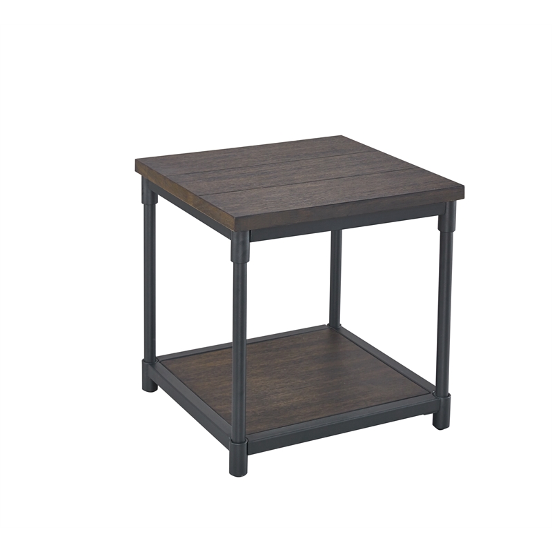 Steve Silver Prescott 3 Piece Coffee & End Table Set in Brown