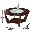Steve Silver Rafael 3pc Coffe Table Set in Brown