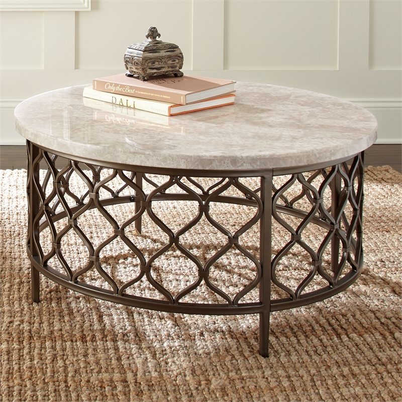 Steve Silver Roland 3pc Coffee & End Table Set in White