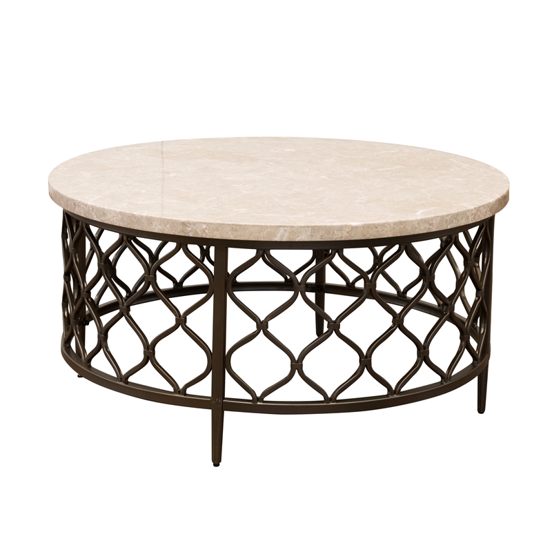 Steve Silver Roland 3pc Coffee & End Table Set in White