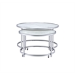 Steve Silver Rayne 3pc Coffee & End Table Set in White