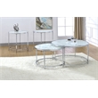 Steve Silver Rayne 3pc Coffee & End Table Set in White