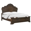 Steve Silver Royale King 6PC Bedroom Set in Brown