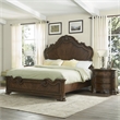 Steve Silver Royale 3 pc Queen Bedroom Set(2 NS+Bed) in Brown
