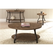 Steve Silver Denise 3pc Coffee Table Set in Brown