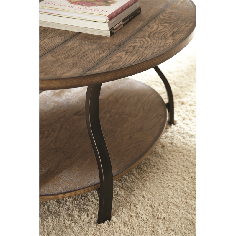 Steve Silver Denise 3pc Coffee Table Set in Brown