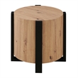 Steve Silver Darcie Faux Wood 3-Piece Coffee & End Table Set in Tan