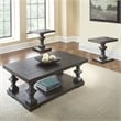 Steve Silver Dory 3pc Coffee Table Set in Brown