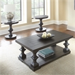 Steve Silver Dory 3pc Coffee Table Set in Brown