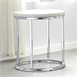 Steve Silver Echo 3pc Coffee & End Table Set in White