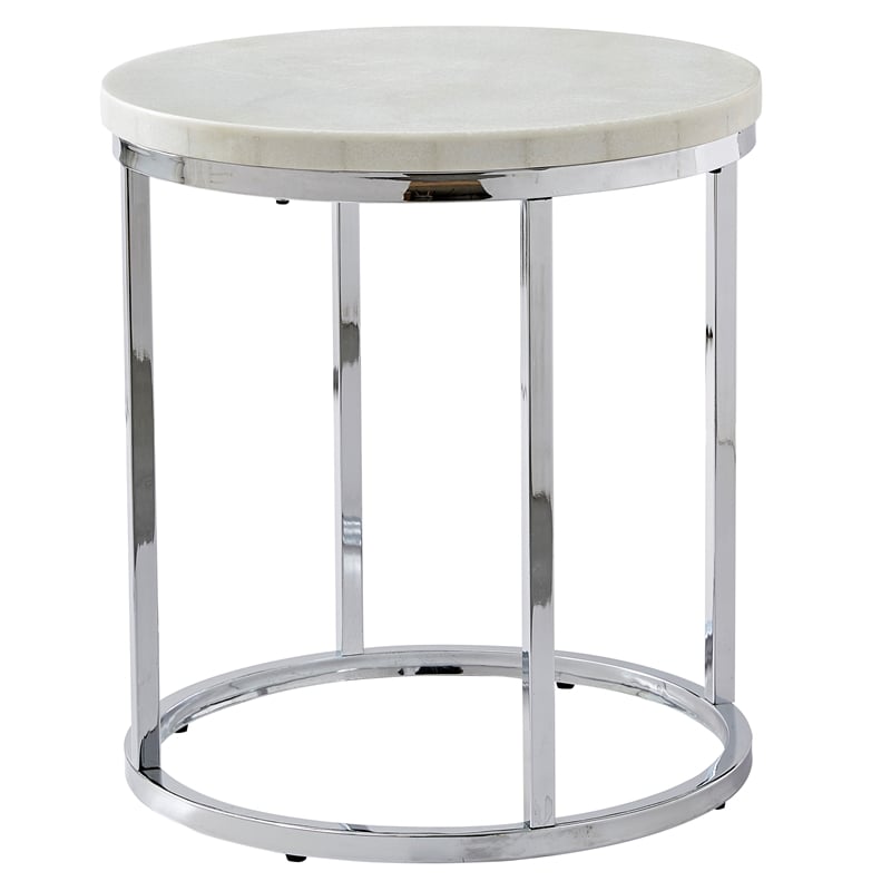 Steve Silver Echo 3pc Coffee & End Table Set in White