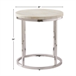 Steve Silver Echo 3pc Coffee & End Table Set in White