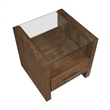 Steve Silver Garland 3-Piece Coffee & End Table Set in Brown
