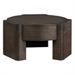 Steve Silver Salina Espresso Round Coffee & End Table Set in Brown