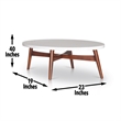 Steve Silver Serena 3pc Coffee & End Table Set in White