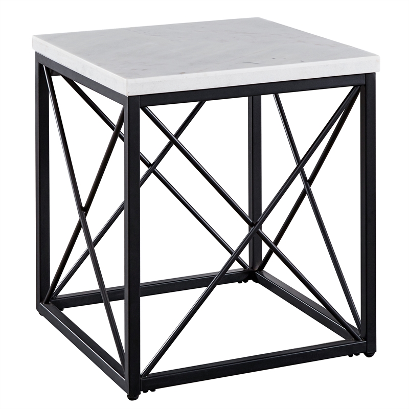 Steve Silver Skyler 3pc Coffee & End Table Set in White