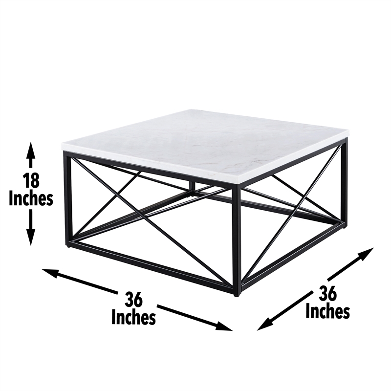 Steve Silver Skyler 3pc Coffee & End Table Set in White